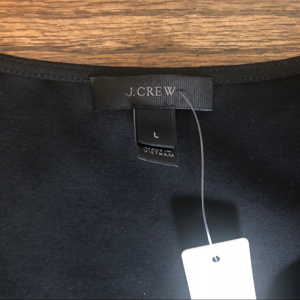 J Crew Black Peplum Top🖤 - Picture 5 of 5